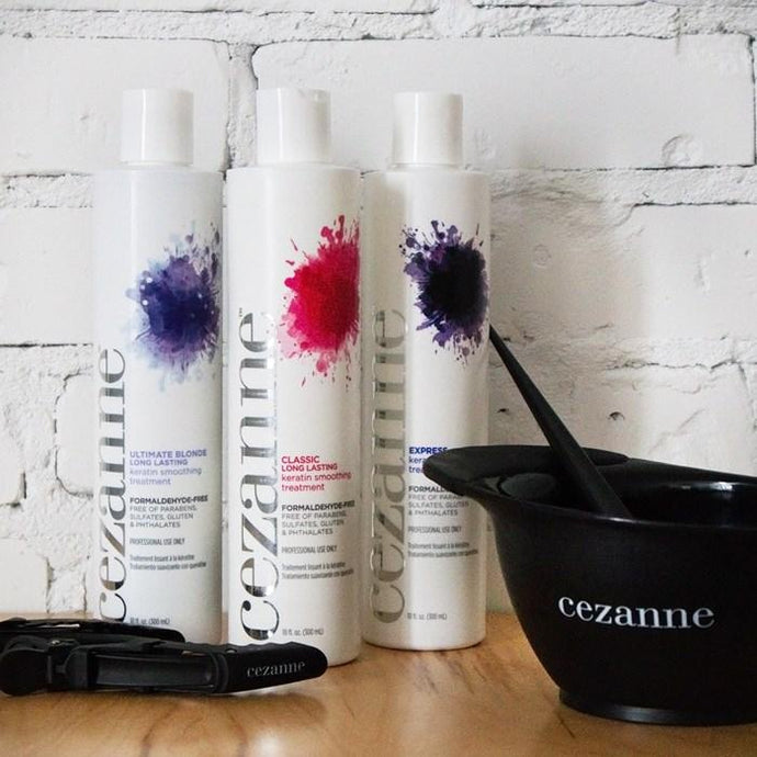 DISCOVER THE CEZANNE KERATIN SMOOTHING TREATMENT PROCESS